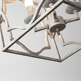 Vintage kovová americká priemyselná loftová maľba európska lustrová lampa interiérová ozdobná závesná lampa