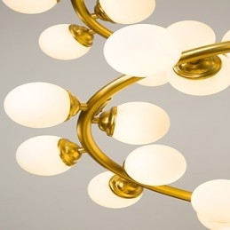 Personalizované umelecké lustrové lampy