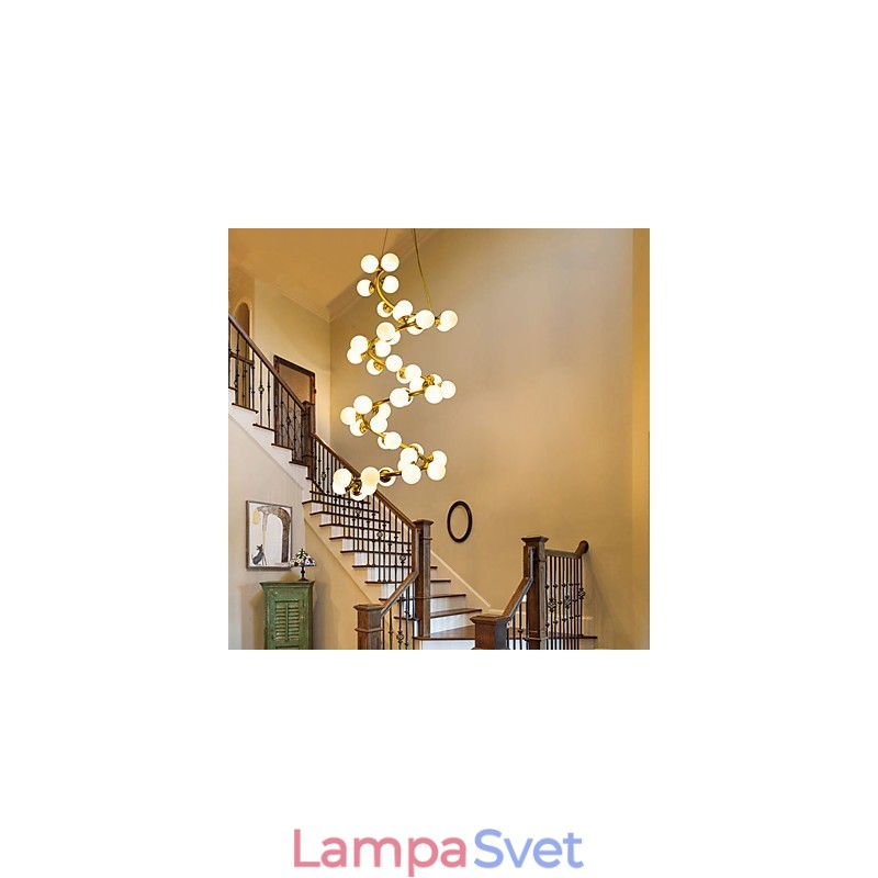 Personalizované umelecké lustrové lampy