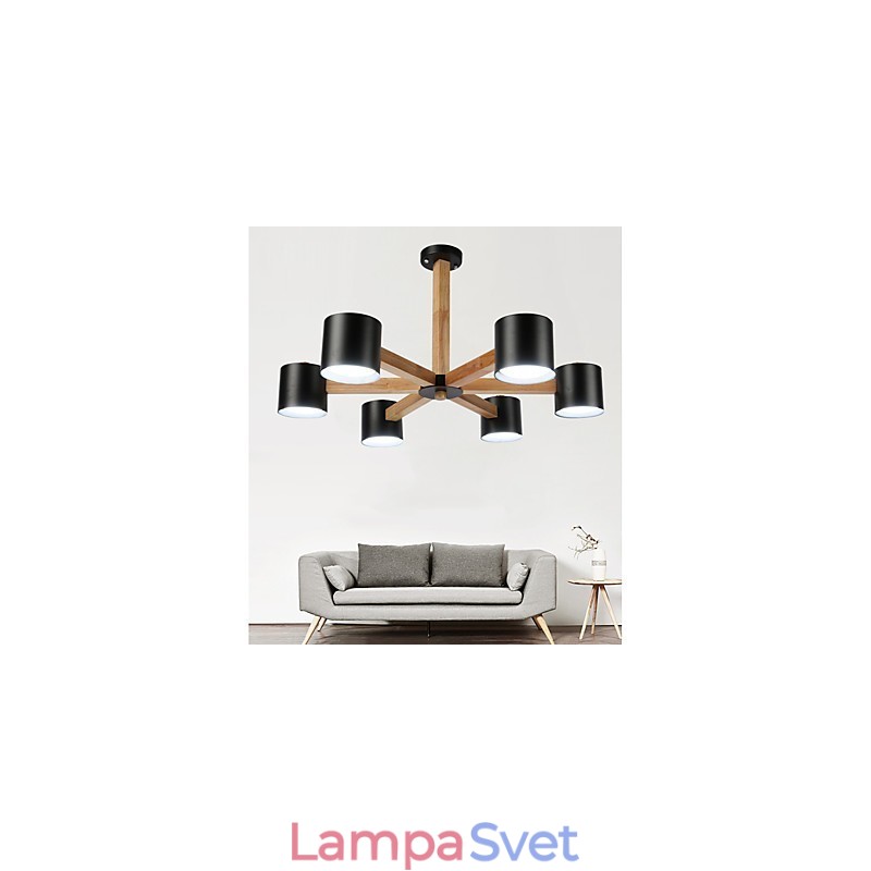 Funkcia vintage maľby pre kovový luster