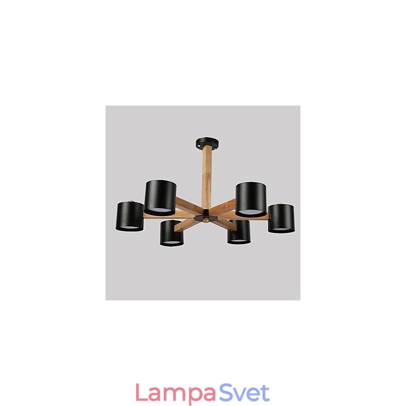 Funkcia vintage maľby pre kovový luster