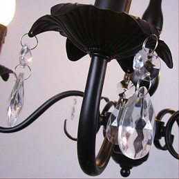Krištáľová lampa v európskom štýle Lampa s odevmi Lampy a lampáše Dekorácia Projekt Droplight