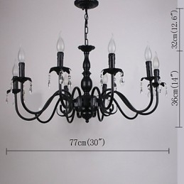 Krištáľová lampa v európskom štýle Lampa s odevmi Lampy a lampáše Dekorácia Projekt Droplight