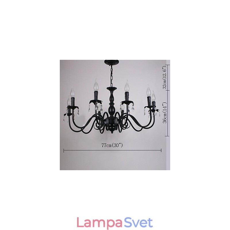Krištáľová lampa v európskom štýle Lampa s odevmi Lampy a lampáše Dekorácia Projekt Droplight