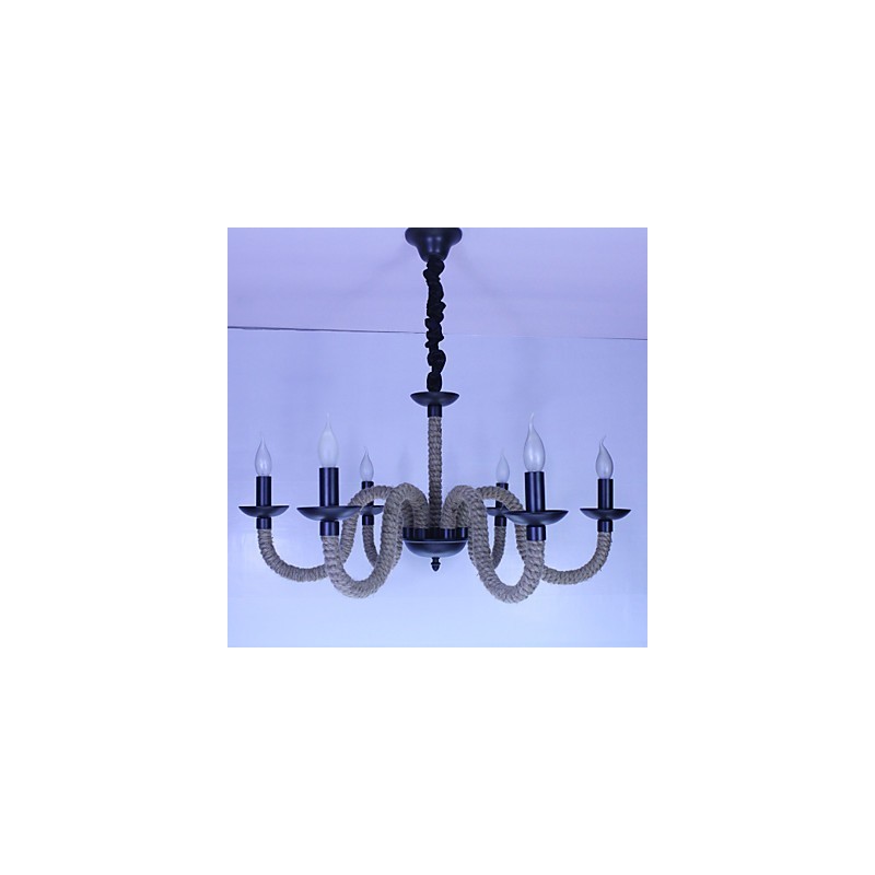 Loft Industrial Wind Vintage Iron Lampy Obchody Luster Lano Luster Lights