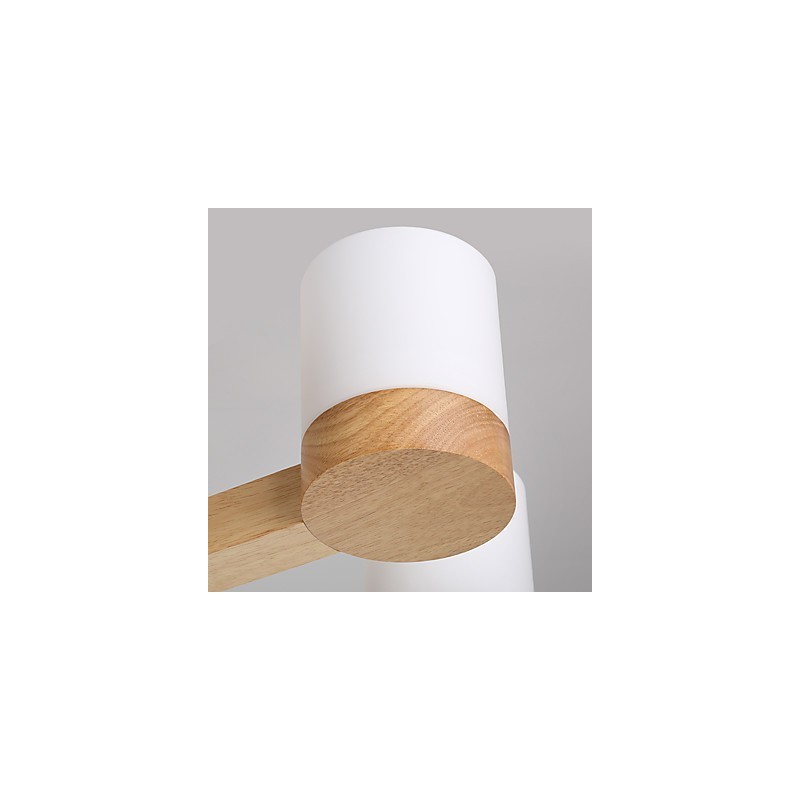 Luster s 3 svetlami Moderné Súčasné Tradičné Klasické Vintage Vidiecke Drevo Funkcia dreva