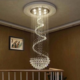 Moderné krištáľové stropné lusterové svietidlá Vnútorné závesné svietidlá Deco svietidlá