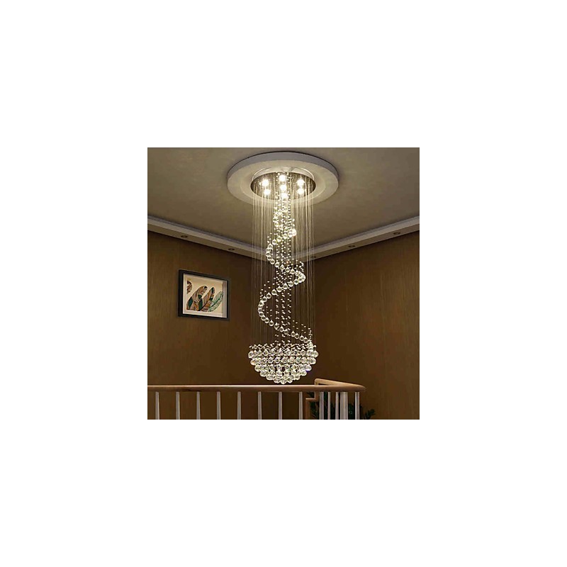 Moderné krištáľové stropné lusterové svietidlá Vnútorné závesné svietidlá Deco svietidlá