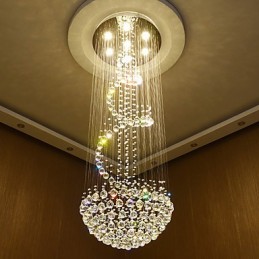 Moderné krištáľové stropné lusterové svietidlá Vnútorné závesné svietidlá Deco svietidlá