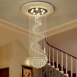 Moderné krištáľové stropné lusterové svietidlá Vnútorné závesné svietidlá Deco svietidlá