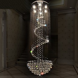 Moderné krištáľové stropné lusterové svietidlá Vnútorné závesné svietidlá Deco svietidlá