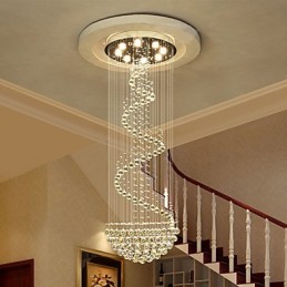 Moderné krištáľové stropné lusterové svietidlá Vnútorné závesné svietidlá Deco svietidlá