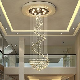 Moderné krištáľové stropné lusterové svietidlá Vnútorné závesné svietidlá Deco svietidlá