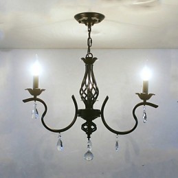 Krištáľový luster v európskom štýle Malý luster Jednoduché kreatívne lampy