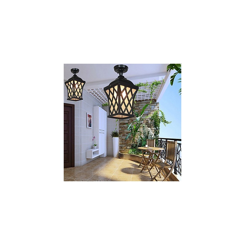 Vidiecka lampa Americké záhradné terasové dvere Vonkajšie vodotesné hroznové Droplight