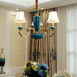 Všetky medený luster Jade Decorative Luster OP