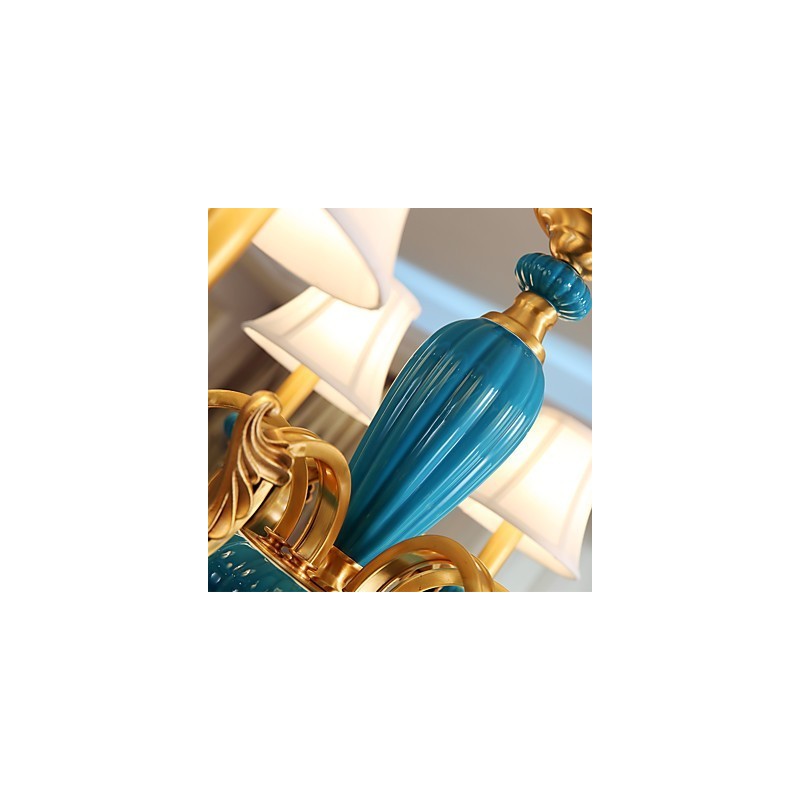 Všetky medený luster Jade Decorative Luster OP