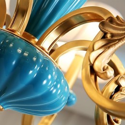 Všetky medený luster Jade Decorative Luster OP