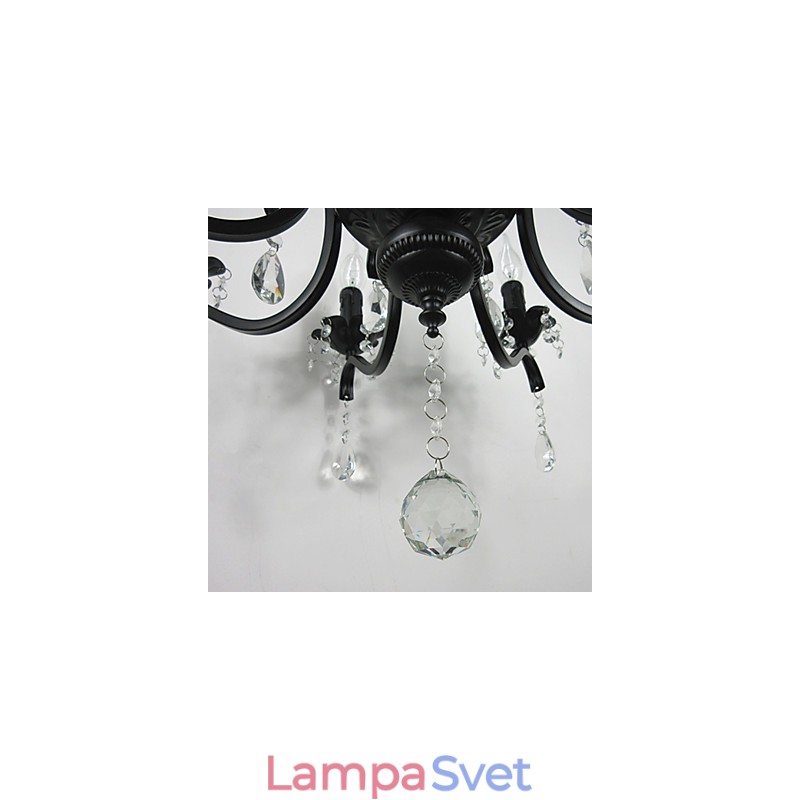 Krištáľový luster v európskom štýle kovaná lampa Kreatívne sviečkové lampy a lucerny
