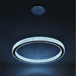 Stmievateľné kruhové stropné svietidlo Indoo Závesné svetlo Moderné lustrové osvetlenie Lustrová lampa s diaľkovým ovládaním