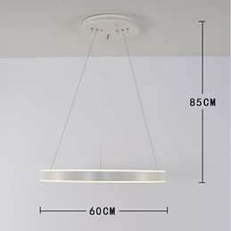 Severná Európa Jednoduchá lustrová lampa s kreatívnou atmosférou Ozdobné svietidlo v jedálni