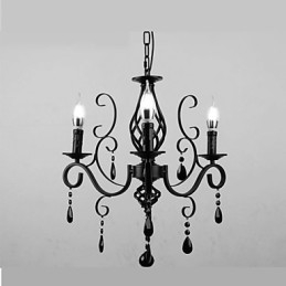 Krištáľová lampa 3 ľahké moderné jednoduché nové osvetlenie