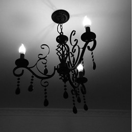Krištáľová lampa 3 ľahké moderné jednoduché nové osvetlenie