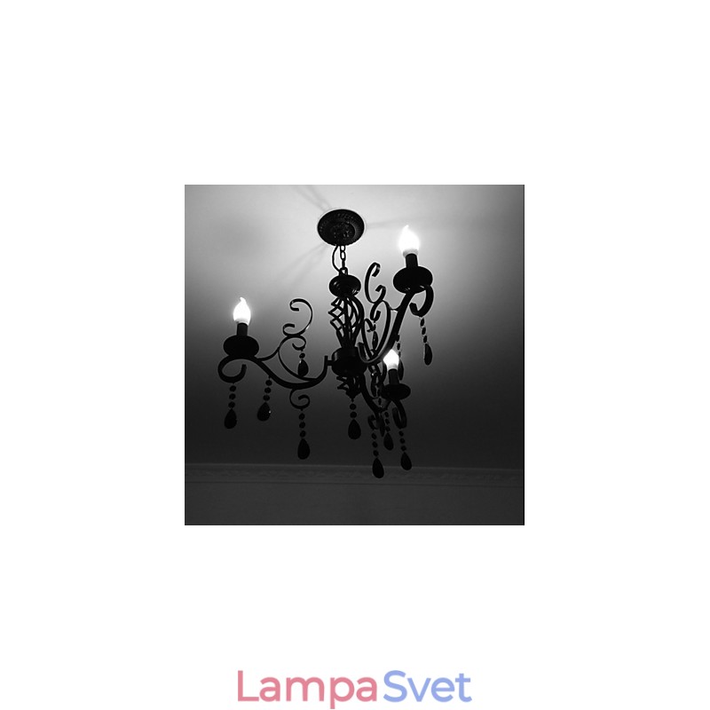 Krištáľová lampa 3 ľahké moderné jednoduché nové osvetlenie
