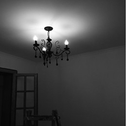 Krištáľová lampa 3 ľahké moderné jednoduché nové osvetlenie
