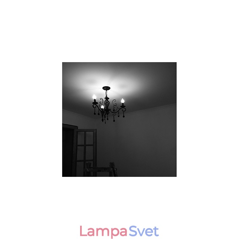 Krištáľová lampa 3 ľahké moderné jednoduché nové osvetlenie