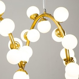 Personalizované umelecké lustrové lampy