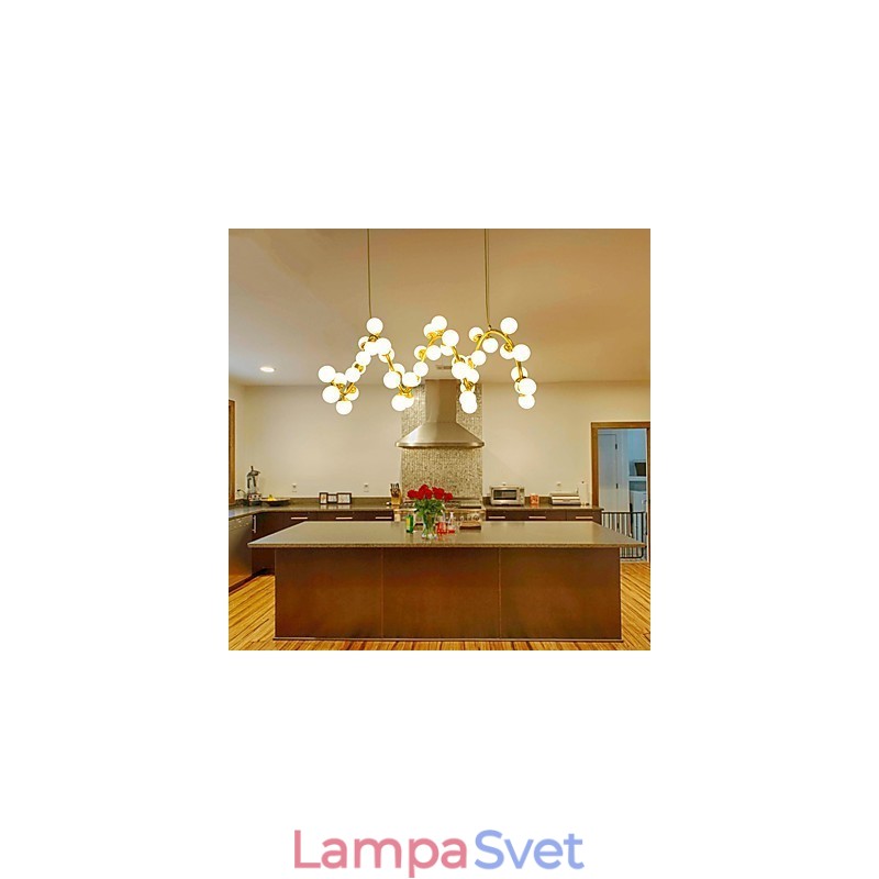 Personalizované umelecké lustrové lampy