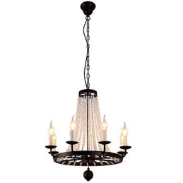8 svetiel Luster Moderné Súčasné Tradičné Klasické Rustikálne Lodge Vintage Retro Lucerna Bubon Country Island Globe Misa