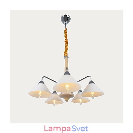 5 Ľahký moderný súčasný luster pre 5 Ľahký moderný súčasný luster pre