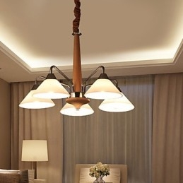 5 Ľahký moderný súčasný luster pre