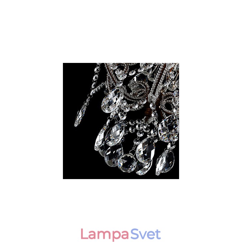 Moderný luster Design Vintage Luster Loft Crystal Light Fixture Luster Závesná lampa