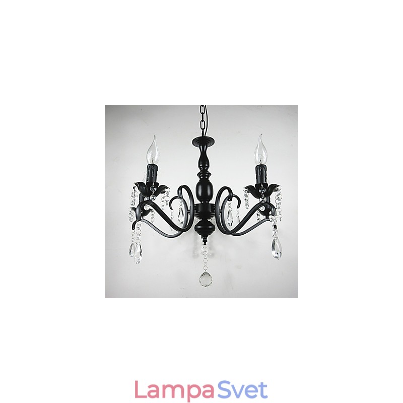Novinka Svietidlá Európsky štýl Kovaná lampa Originalita Individualita Dekorácia Sviečková lampa Luster
