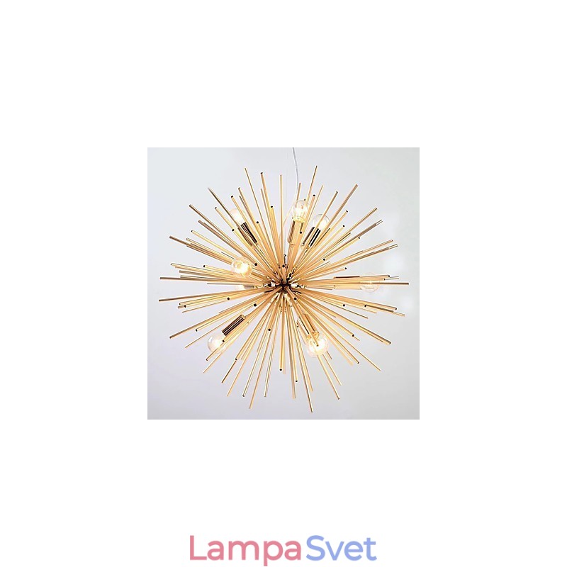 Retro Imitation Copper Creative line 10 Lights
