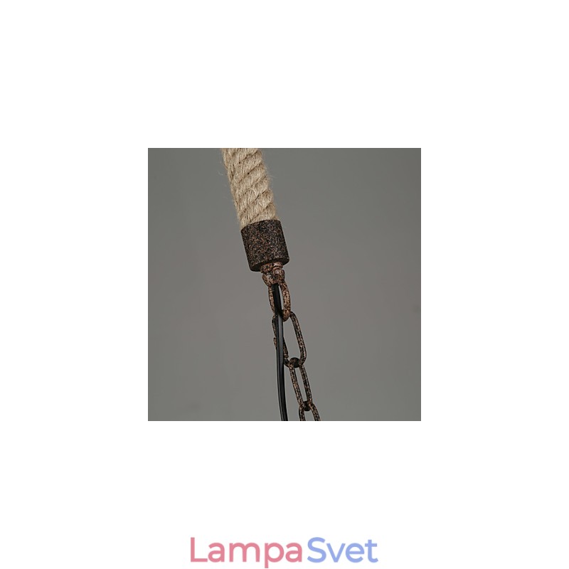 Vintage kovový luster