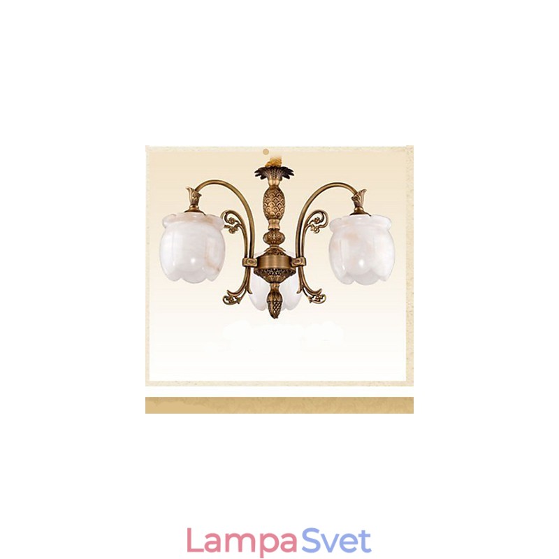 Americká lampa Copper Marble Lamp