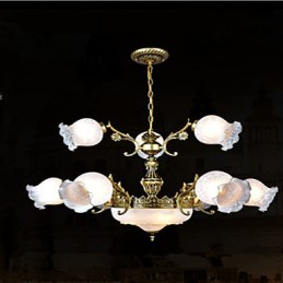 Luster Traditional Classic Vintage Retro Metal
