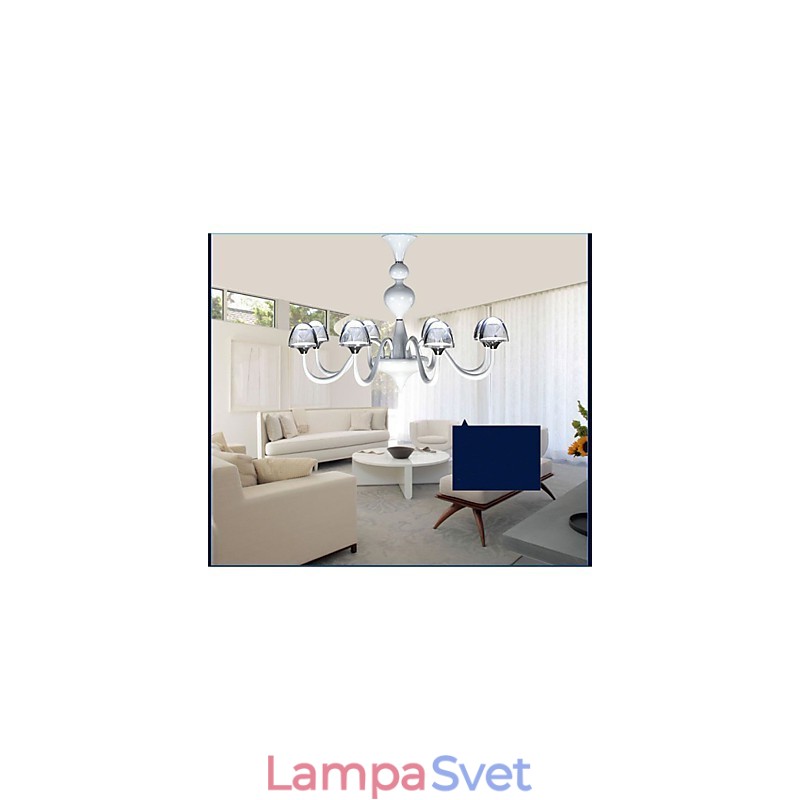 Moderný minimalistický kreatívny prívesok z krištáľovej huby 8