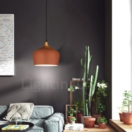 1 Svetlá moderná súčasná závesná lampa s bielym červeným modrým odtieňom