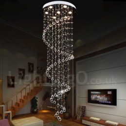 7 svetiel Moderné K9 Crystal stropné závesné svetlo Vnútorný luster Svietidlá Svietidlá