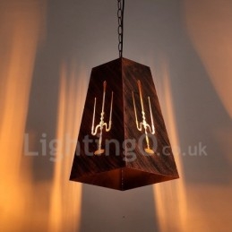 1 Light Retro Vintage Pendant Light Cafe House Závesná lampa