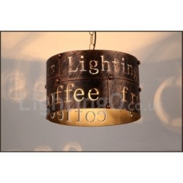 1 Light Retro Vintage Pendant Light Cafe House Závesná lampa