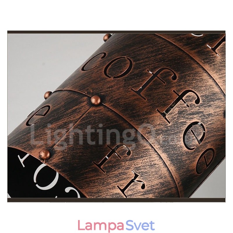 1 Light Retro Vintage Pendant Light Cafe House Závesná lampa