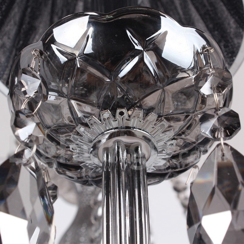 8 Light K9 Crystal Candle Style Luster