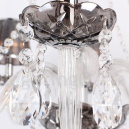 8 Light K9 Crystal Candle Style Luster