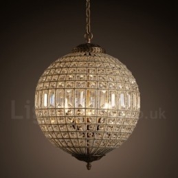 Globe Modern K9 Crystal Stropné závesné svetlo Vnútorný luster Bubon Osvetlenie Svietidlá